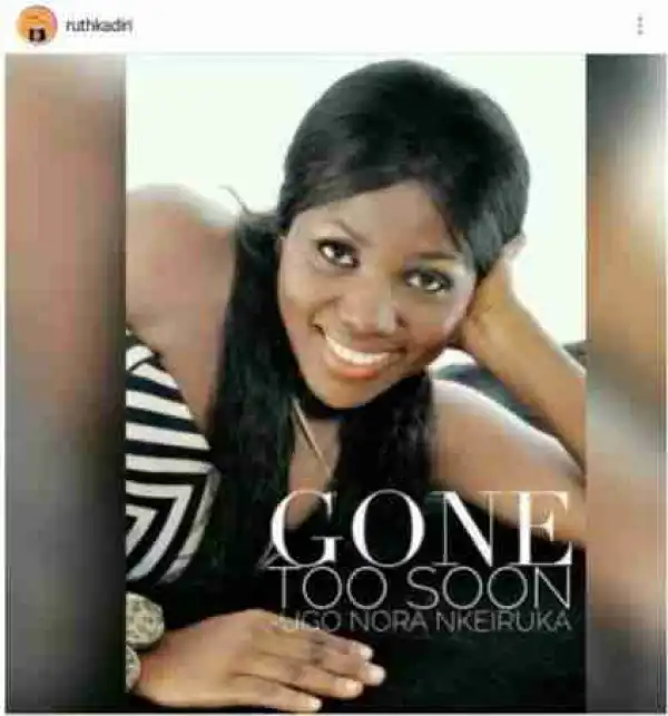 Pretty Young Nollywood Actress, Nora Ugo Is Dead!! (Photos)